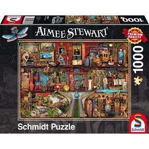Schmidt Spiele (59378) - Aimee Stewart: "Art Treasures" - 1000 brikker puslespil
