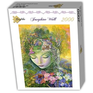 Grafika (T-00247) - Josephine Wall: "Head Gardener" - 2000 brikker puslespil