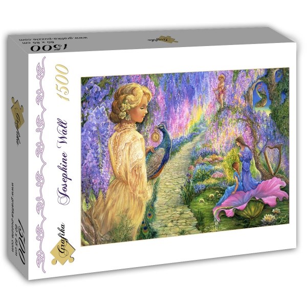 Grafika (T-00106) - Josephine Wall: "Wisteria Way" - 1500 brikker puslespil