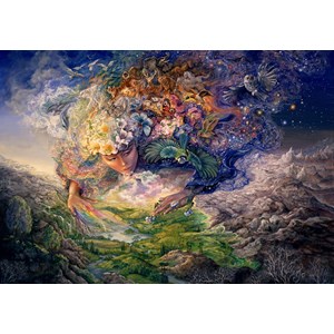 Grafika (02326) - Josephine Wall: "Breath of Gaia" - 1000 brikker puslespil