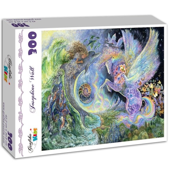 Grafika Kids (01521) - Josephine Wall: "Magical Meeting" - 300 brikker puslespil