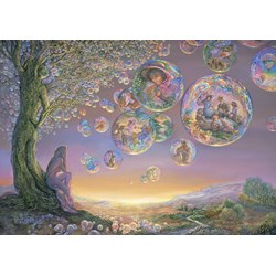 Grafika (T-00343) - Josephine Wall: "Bubble Tree" - 2000 brikker puslespil
