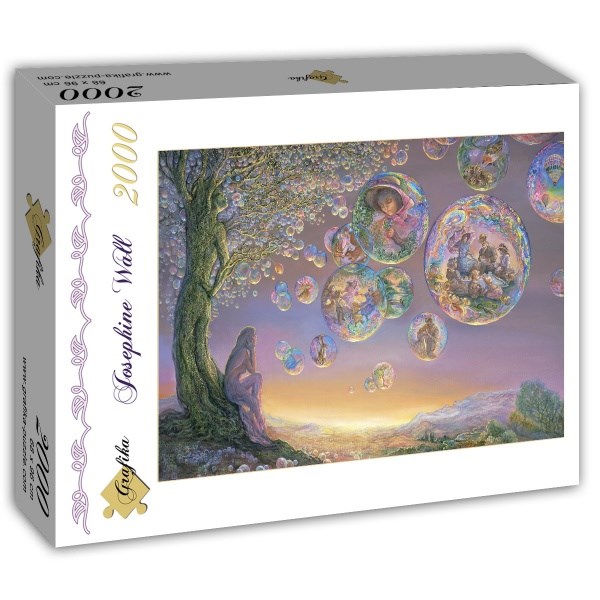 Grafika (T-00343) - Josephine Wall: "Bubble Tree" - 2000 brikker puslespil