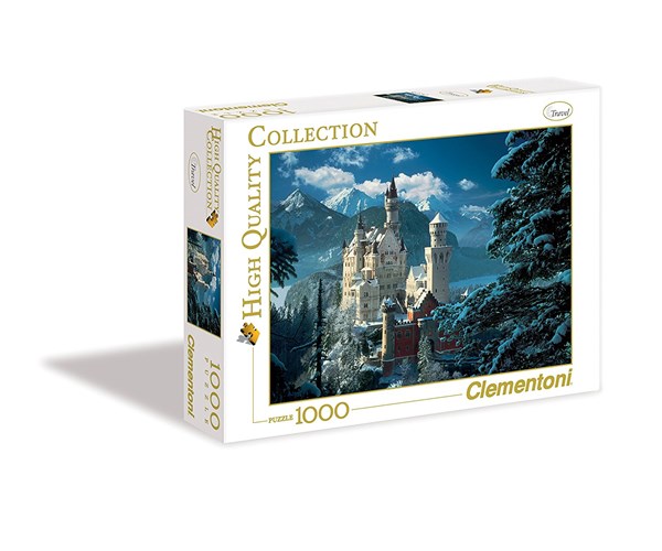 Clementoni (31390) - "Neuschwanstein Castle" - 1000 brikker puslespil