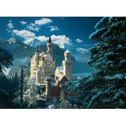 Clementoni (31390) - "Neuschwanstein Castle" - 1000 brikker puslespil