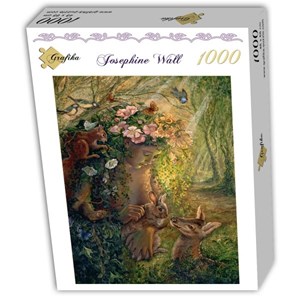 Grafika (T-00338) - Josephine Wall: "The Wood Nymph" - 1000 brikker puslespil