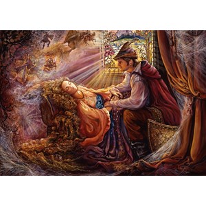 Grafika (T-00384) - Josephine Wall: "Sleeping Beauty" - 2000 brikker puslespil