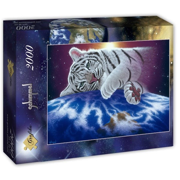 Grafika (T-00413) - Schim Schimmel, William Schimmel: "Cuddle Time" - 2000 brikker puslespil