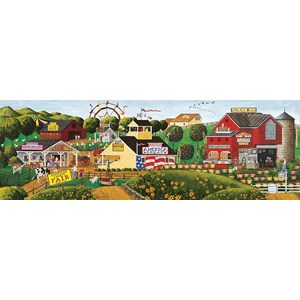 MasterPieces (71728) - Art Poulin: "Apple Annie's Carnival Time" - 1000 brikker puslespil