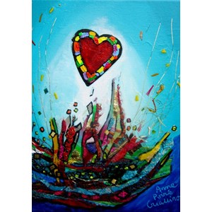 Grafika (02458) - Anne Poire, Patrick Guallino: "Eclats d'Amour" - 1000 brikker puslespil