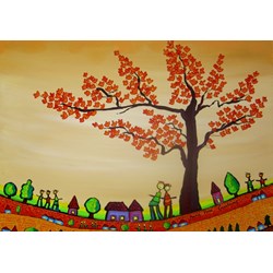 Grafika (02465) - Anne Poire, Patrick Guallino: "Paisible" - 1000 brikker puslespil