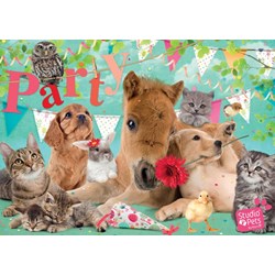 Jumbo (19351) - "Happy Birthday" - 500 brikker puslespil