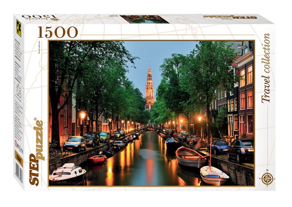 Step Puzzle (83049) - "Amsterdam" - 1500 brikker puslespil