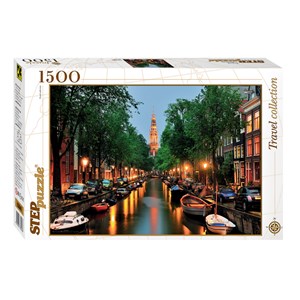 Step Puzzle (83049) - "Amsterdam" - 1500 brikker puslespil