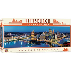 MasterPieces (71589) - James Blakeway: "Pittsburgh" - 1000 brikker puslespil