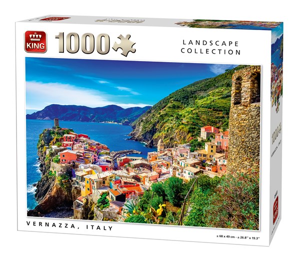 King International (05665) - "Vernazza, Italy" - 1000 brikker puslespil
