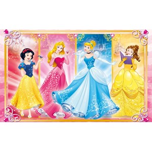 Clementoni (07133) - "Disney Princess" - 60 brikker puslespil