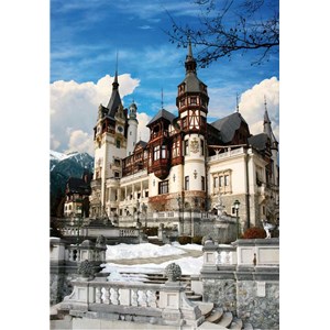 D-Toys (63038-8) - "Peles Castle Portrait" - 1000 brikker puslespil