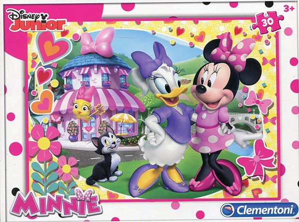 Clementoni (08516) - "Minnie" - 30 brikker puslespil