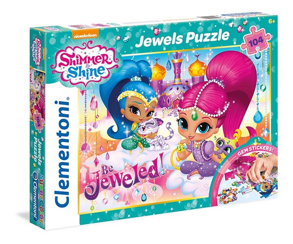Clementoni (20143) - "Shimmer & Shine" - 104 brikker puslespil