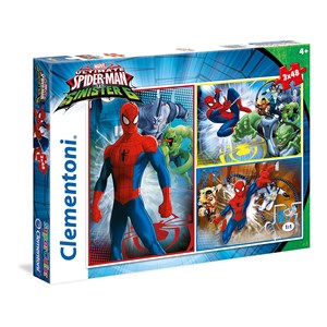 Clementoni (25217) - "Spider-Man" - 48 brikker puslespil