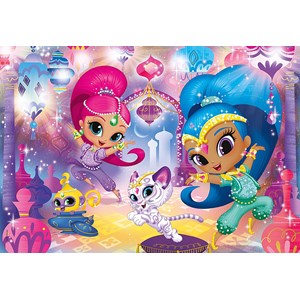 Clementoni (26969) - "Shimmer & Shine" - 60 brikker puslespil