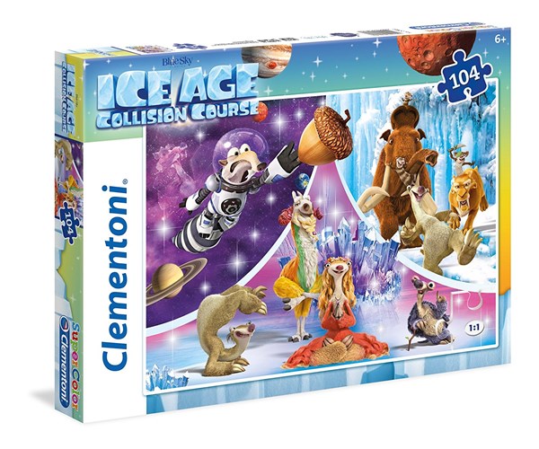 Clementoni (27964) - "Ice Age" - 104 brikker puslespil