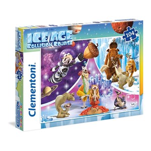 Clementoni (27964) - "Ice Age" - 104 brikker puslespil
