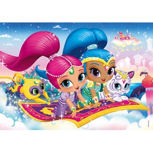 Clementoni (27991) - "Shimmer & Shine" - 104 brikker puslespil