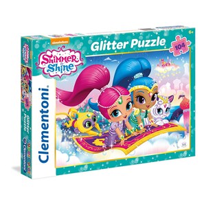 Clementoni (27991) - "Shimmer & Shine" - 104 brikker puslespil