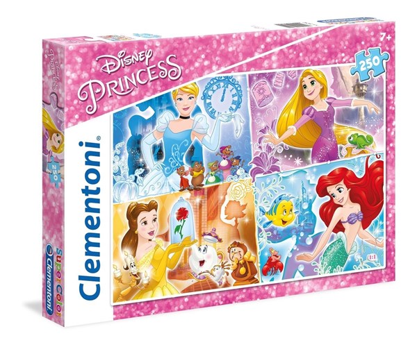 Clementoni (29740) - "Disney Princess" - 250 brikker puslespil