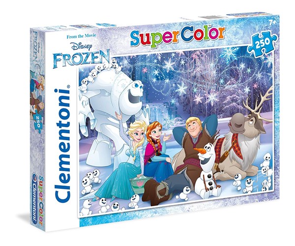 Clementoni (29741) - "Frozen" - 250 brikker puslespil
