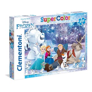 Clementoni (29741) - "Frozen" - 250 brikker puslespil