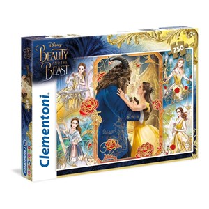 Clementoni (29743) - "The Beauty and the Beast" - 250 brikker puslespil