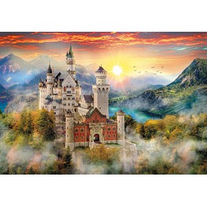 Clementoni (32559) - "Neuschwanstein, Germany" - 2000 brikker puslespil