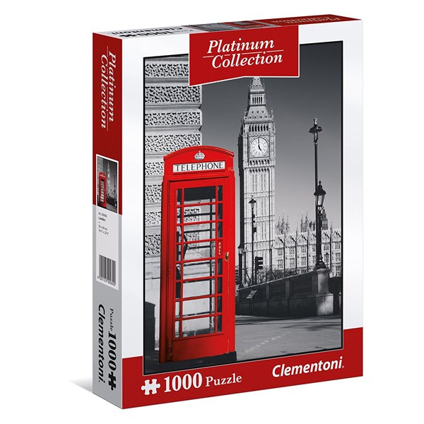 Clementoni (39397) - "London" - 1000 brikker puslespil