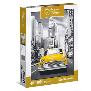 Clementoni (39398) - "New York Taxi" - 1000 brikker puslespil