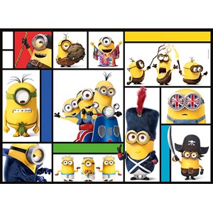 Clementoni (39407) - "Minions" - 1000 brikker puslespil