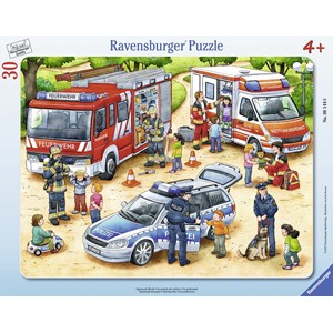 Ravensburger (06144) - "Exciting Professions" - 30 brikker puslespil