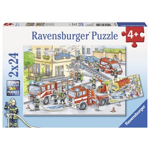 Ravensburger (07814) - "Brandstation" - 24 brikker puslespil