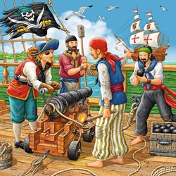 Ravensburger (08030) - "Pirates" - 49 brikker puslespil