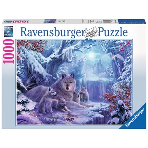 Ravensburger (19704) - "Winter Wolves" - 1000 brikker puslespil