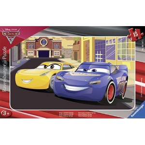 Ravensburger (06147) - "Cars 3" - 15 brikker puslespil