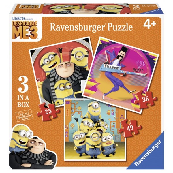 Ravensburger (06924) - "Minions" - 25 39 46 brikker puslespil