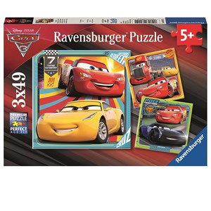 Ravensburger (08015) - "Biler 3" - 49 brikker puslespil