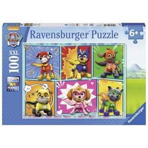 Ravensburger (10732) - "Paw Patrol" - 100 brikker puslespil