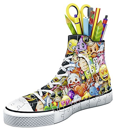 Ravensburger (11218) - "Emoji Sneaker" - 108 brikker puslespil
