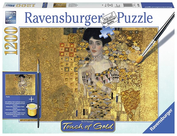 Ravensburger (19934) - Gustav Klimt: "Goldene Adele" - 1200 brikker puslespil