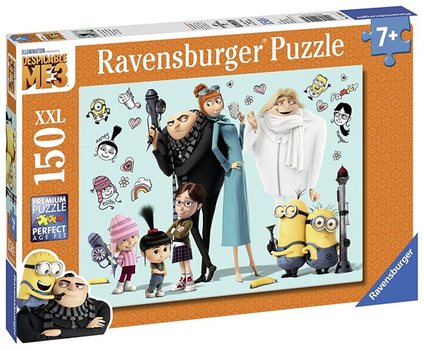 Ravensburger (10043) - "Minions" - 150 brikker puslespil