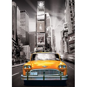 Eurographics (6000-0657) - "New York City Yellow Cab" - 1000 brikker puslespil